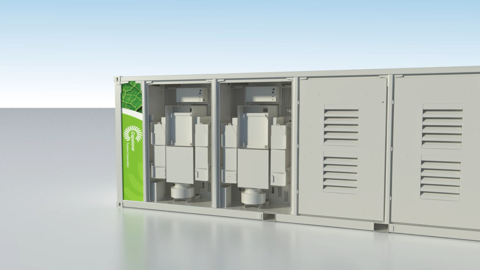Capstone C200 micro turbine animation preview